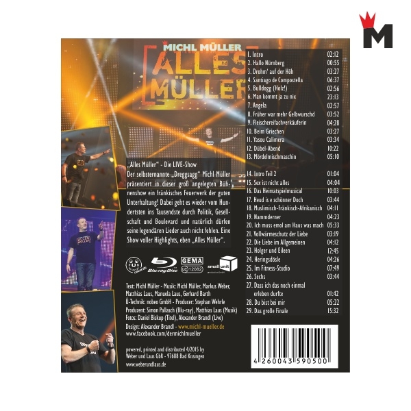 Blu-ray Alles Müller Live