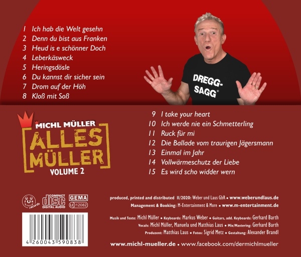 CD Alles Müller, Vol. 2