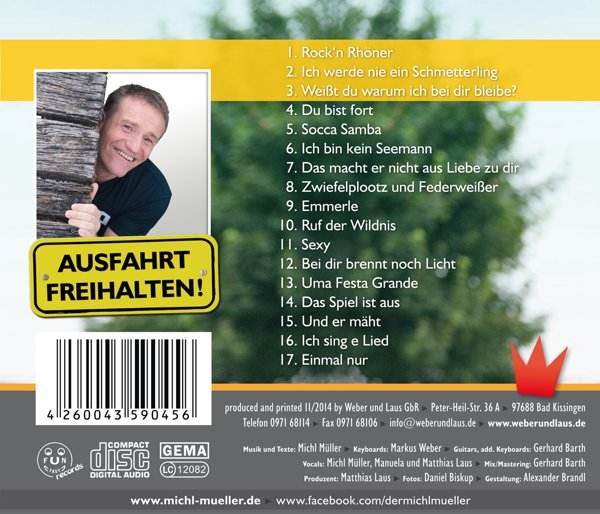 CD Ausfahrt freihalten!